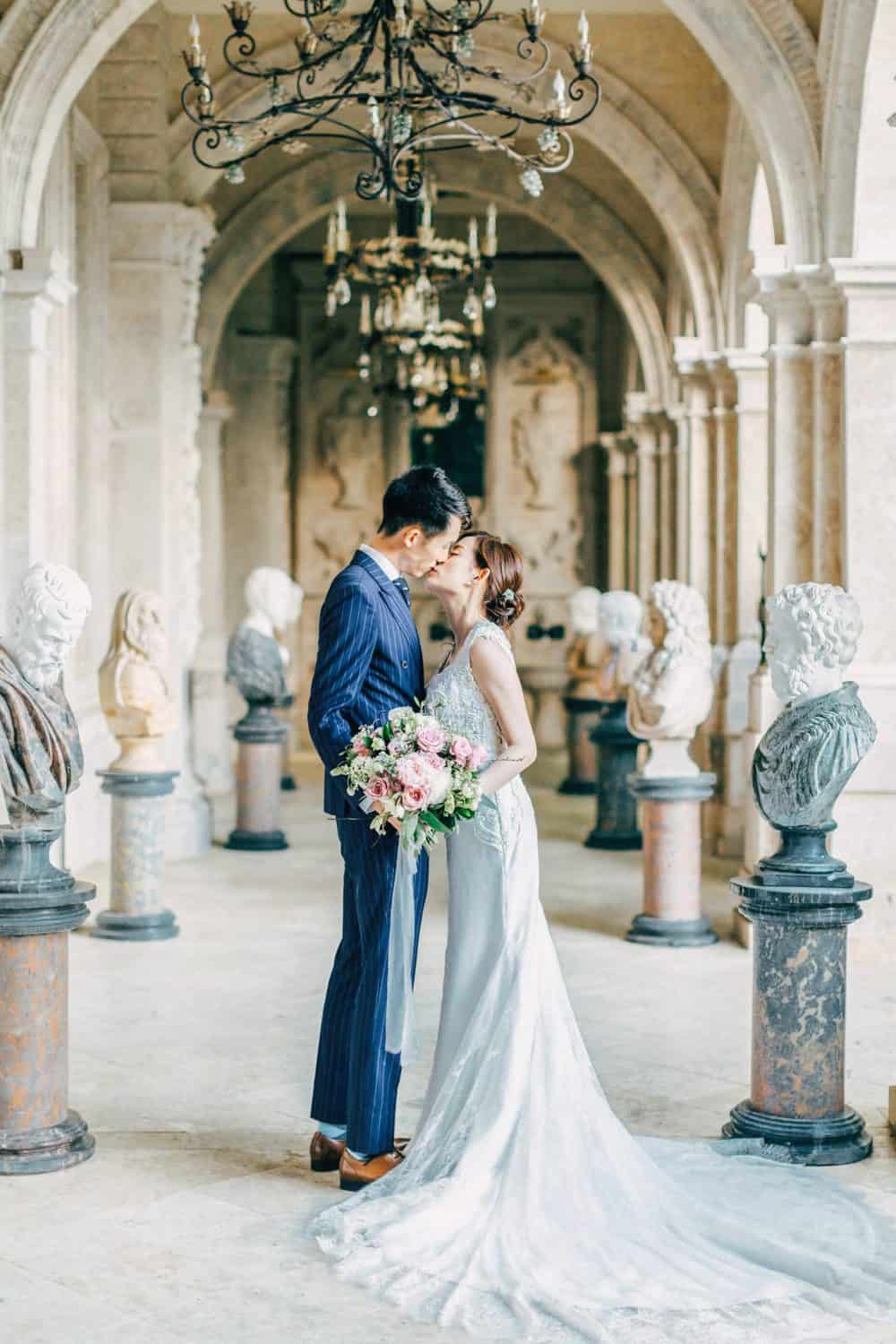 明亮清透好山好水的清境 老英格蘭婚紗