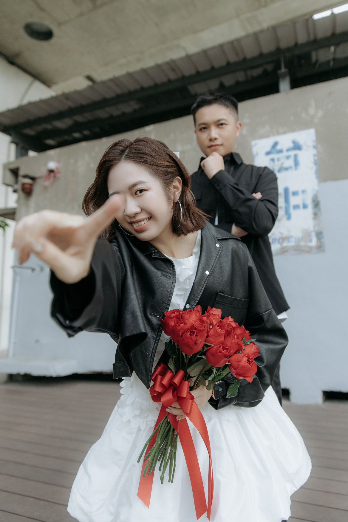 台中東區戶政登記攝影 / 龐克甜心 /台中輕婚紗登記包套方案