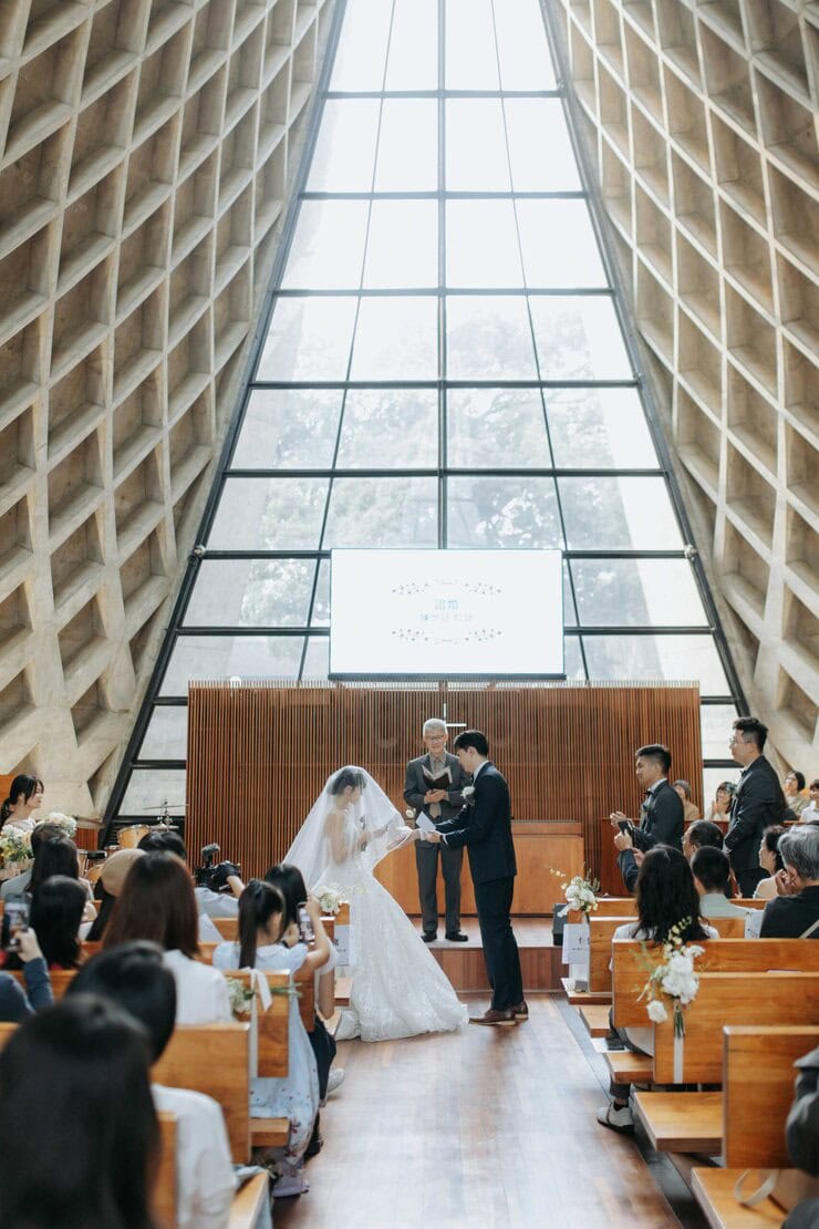Luce Chapel 婚禮攝影 溫馨畫面