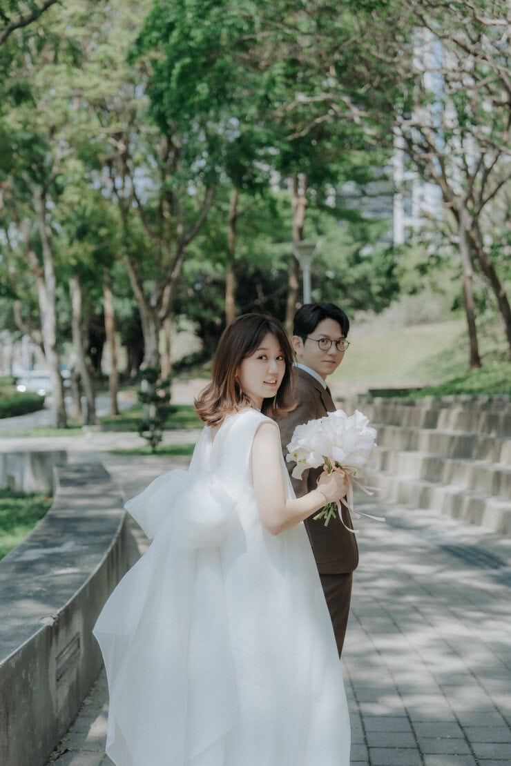 南屯戶政登記寫真｜Peggy & Edward 結婚登記紀錄