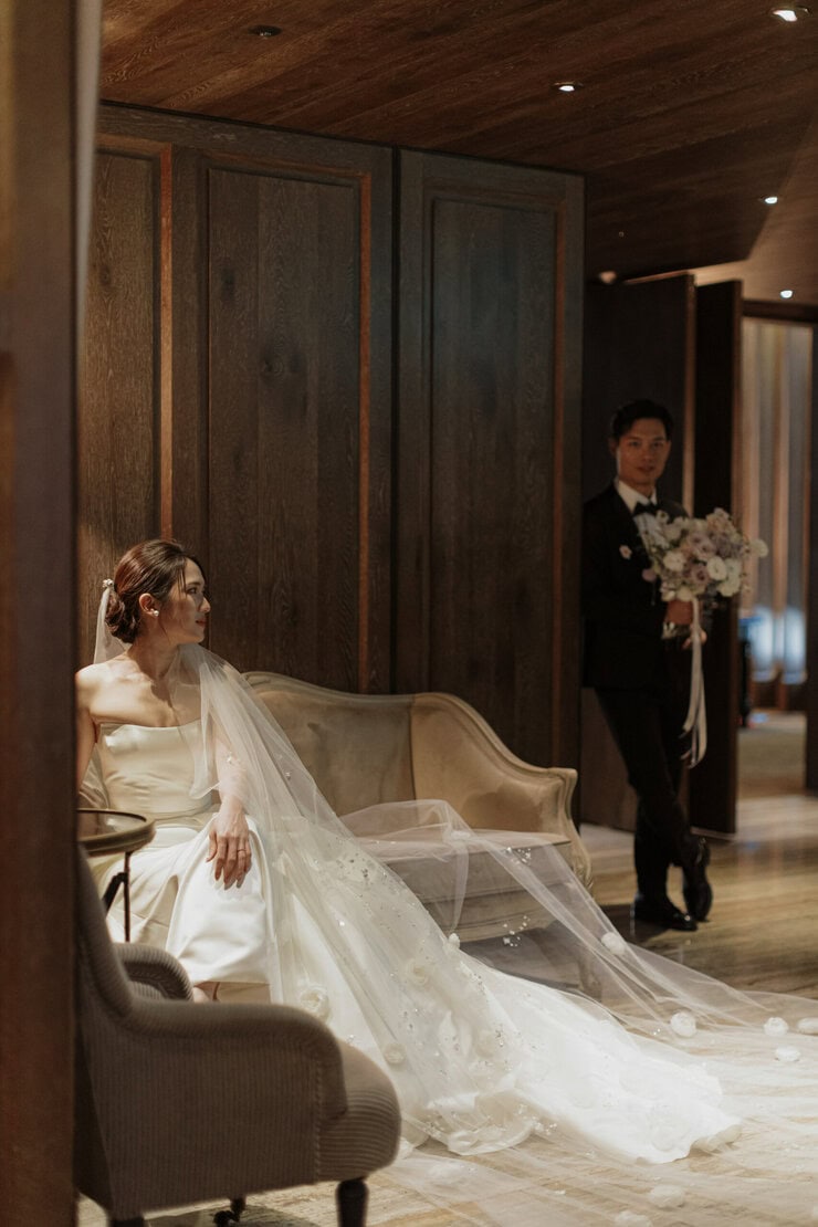 君品酒店婚禮紀錄，奕婷與冠翔的台北美式婚禮攝影作品